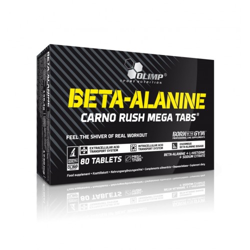 BETA-ALANINE CARNO RUSH 80 MEGA CAPS